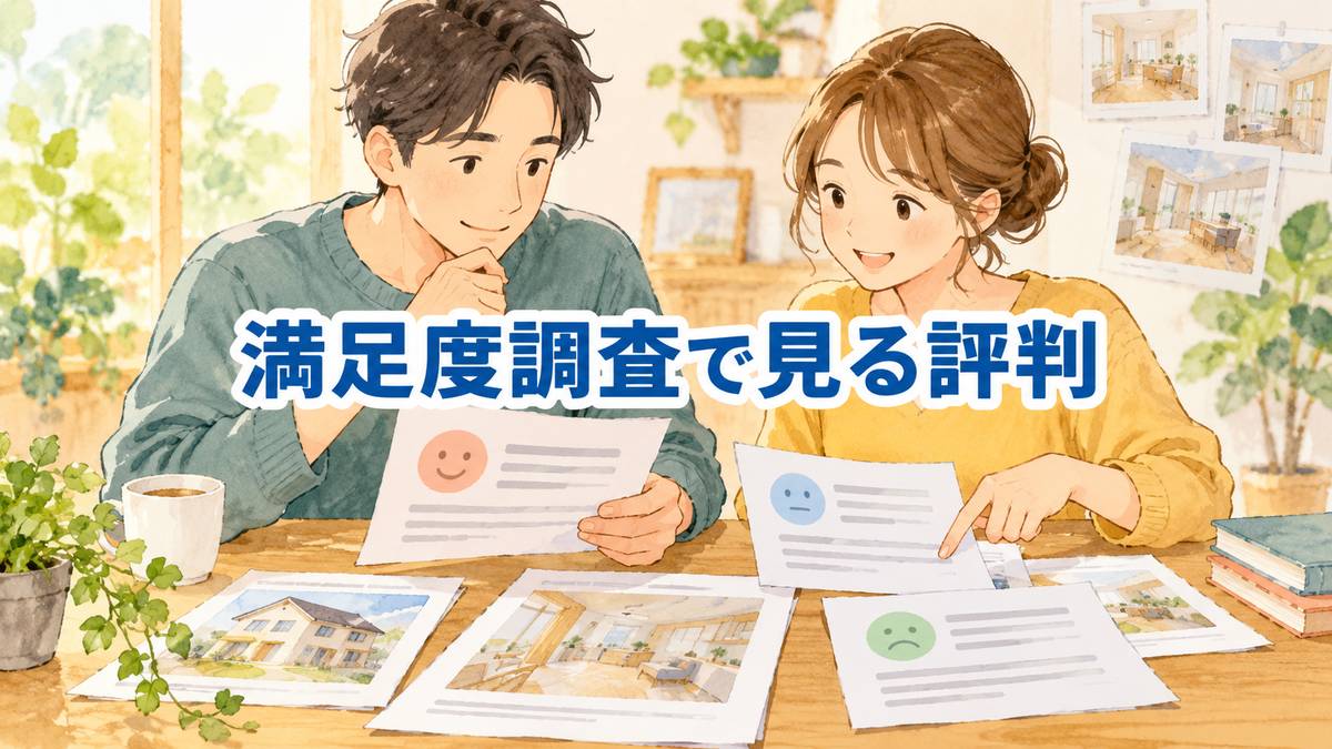 満足度調査で見る評判
