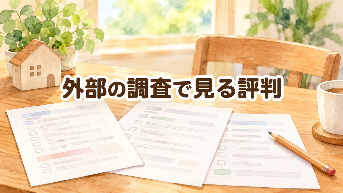 外部の調査で見る評判