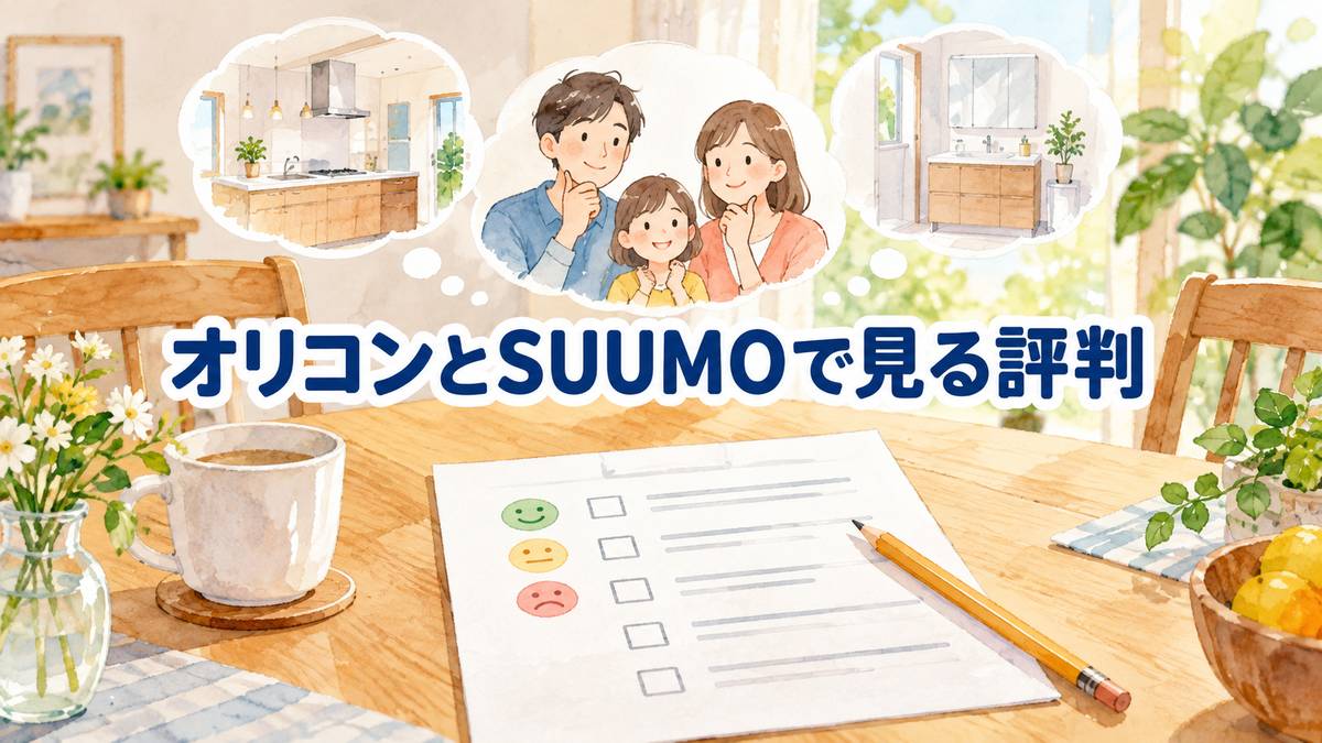 オリコンとSUUMOで見る評判