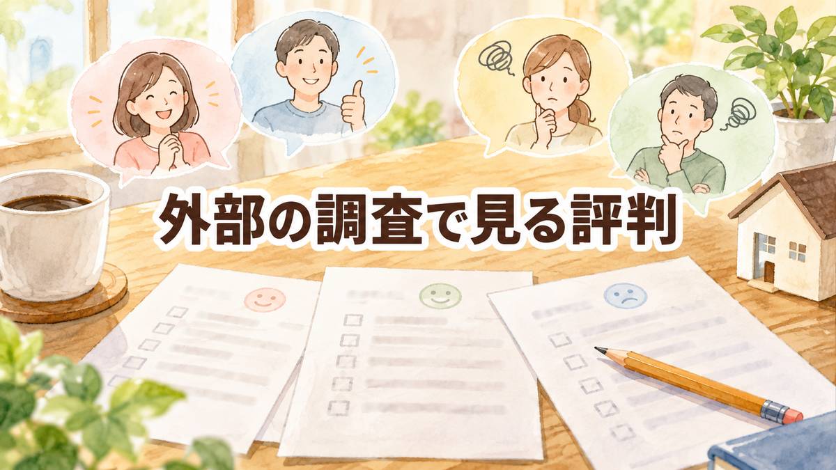 外部の調査で見る評判