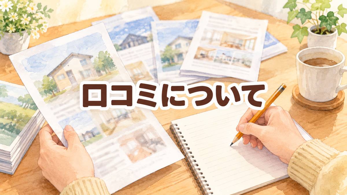 口コミについて
