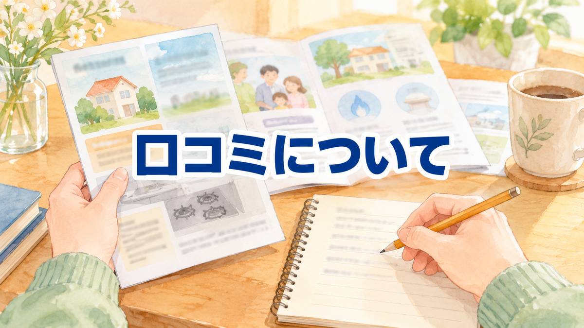 口コミについて