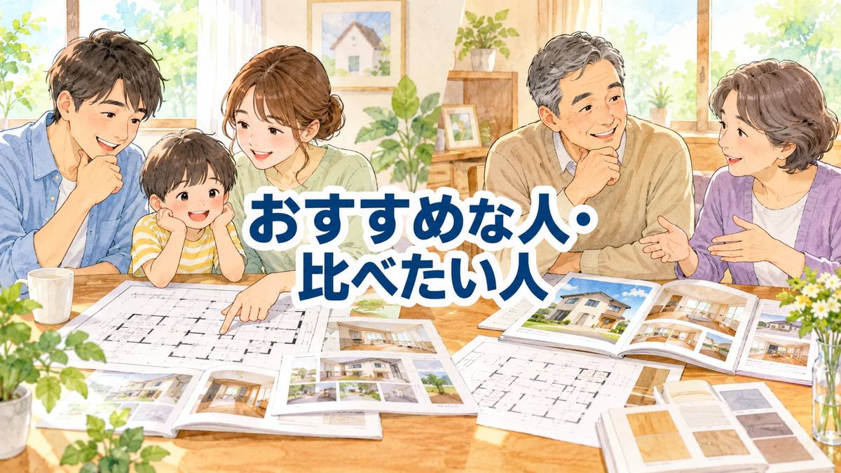 おすすめな人・比べたい人
