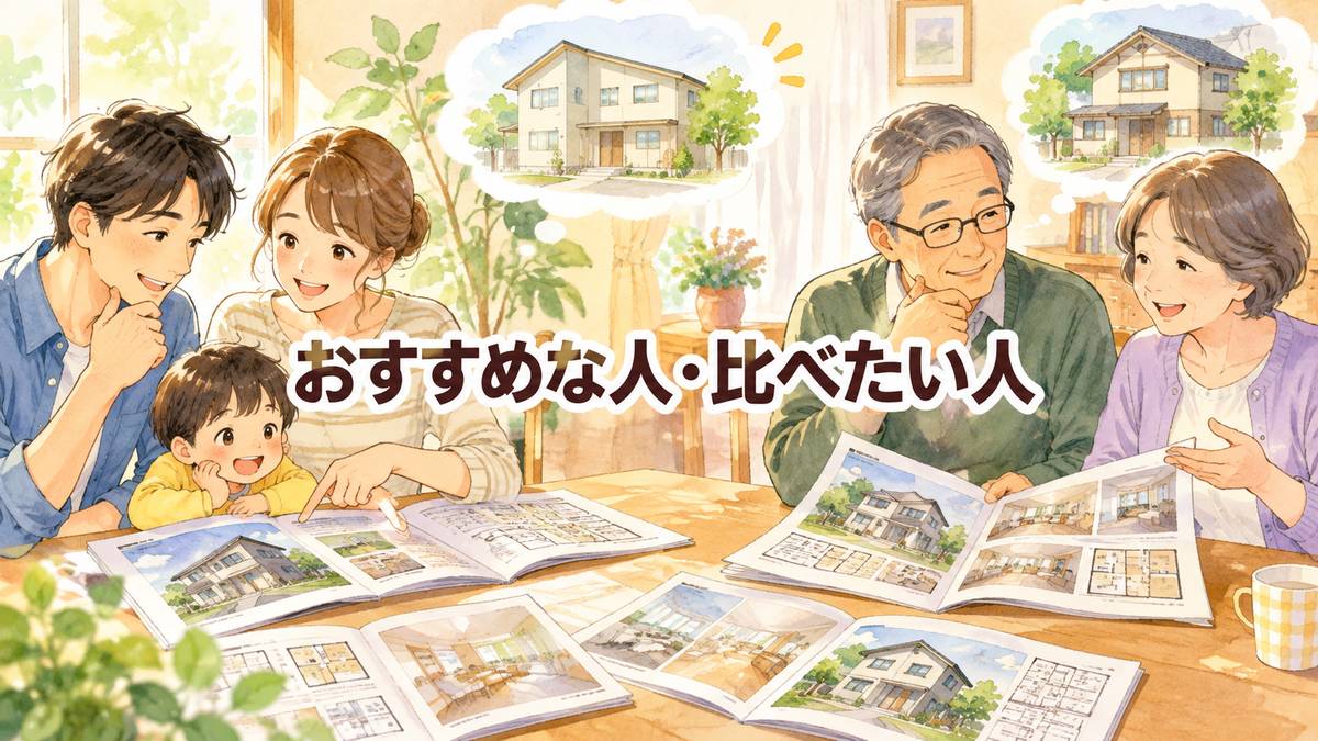 おすすめな人・比べたい人