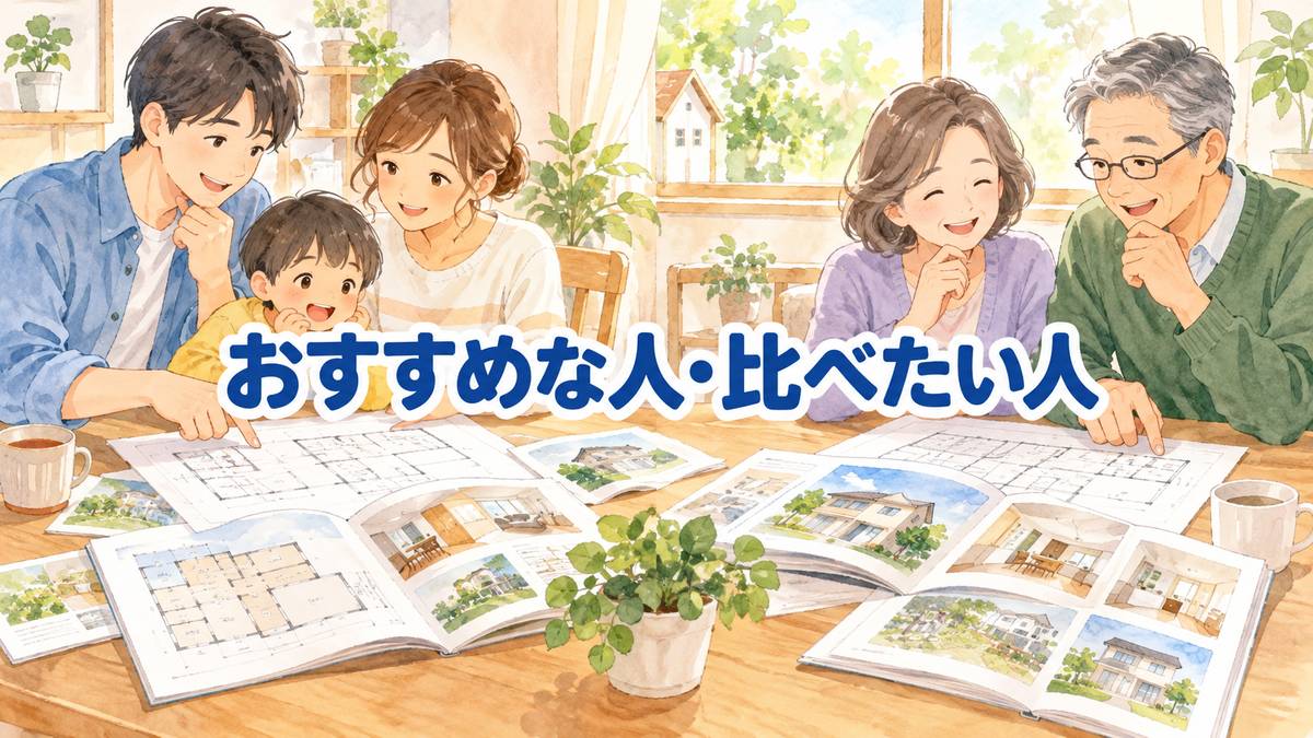 おすすめな人・比べたい人