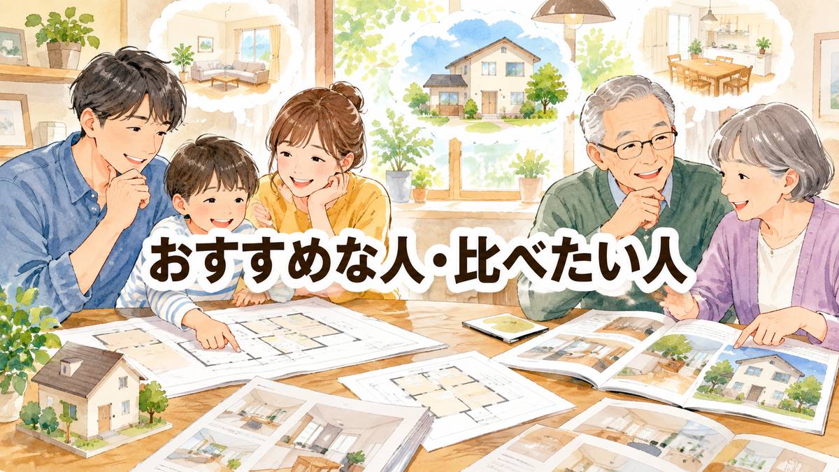 おすすめな人・比べたい人
