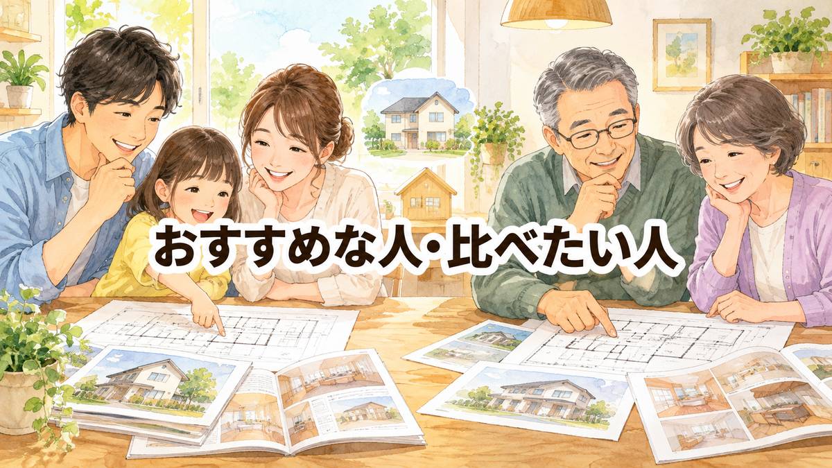 おすすめな人・比べたい人