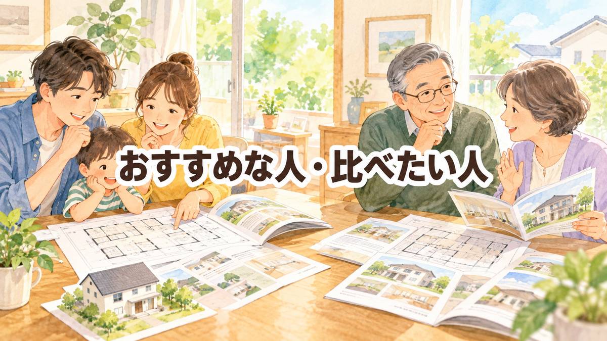 おすすめな人・比べたい人