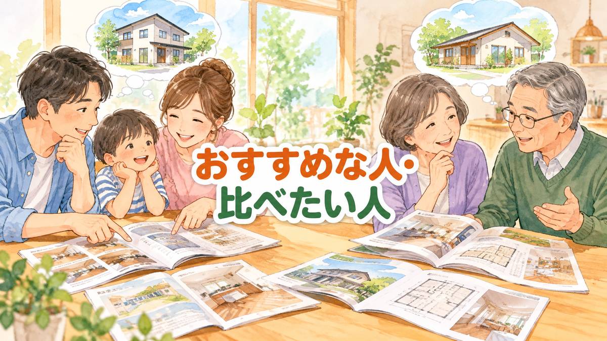 おすすめな人・比べたい人