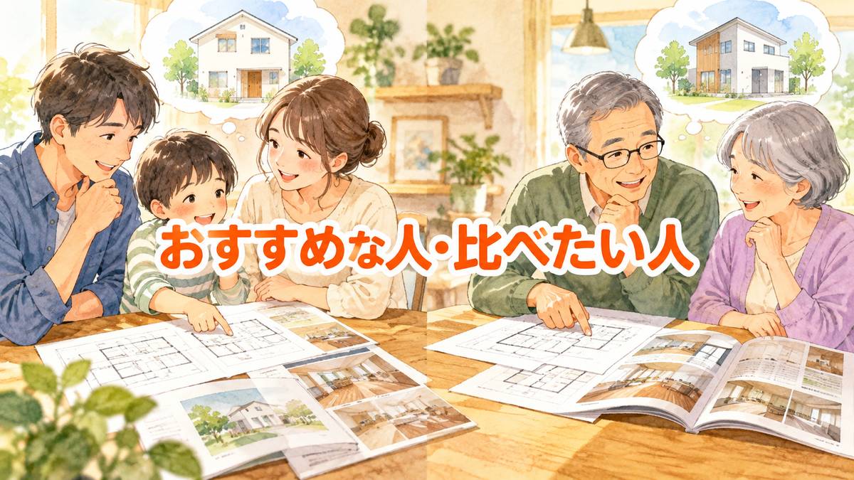 おすすめな人・比べたい人