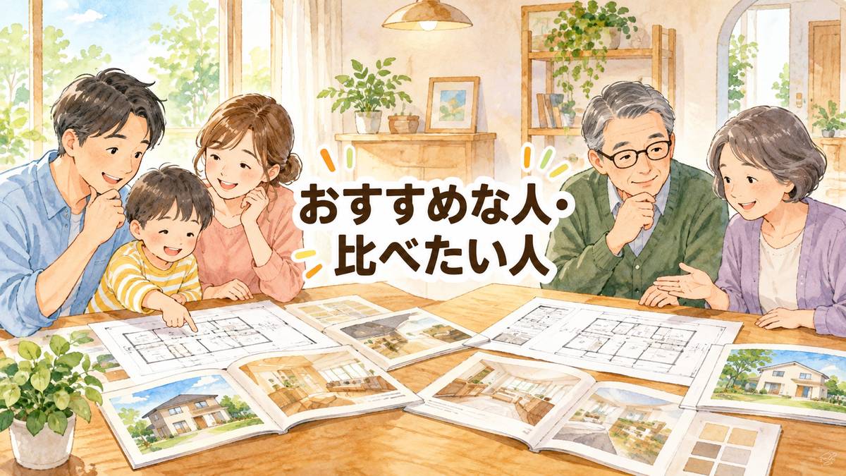 おすすめな人・比べたい人