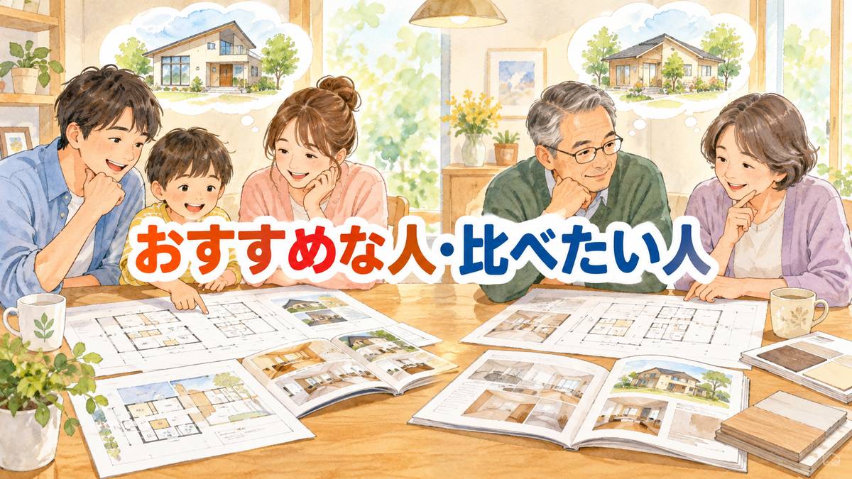 おすすめな人・比べたい人