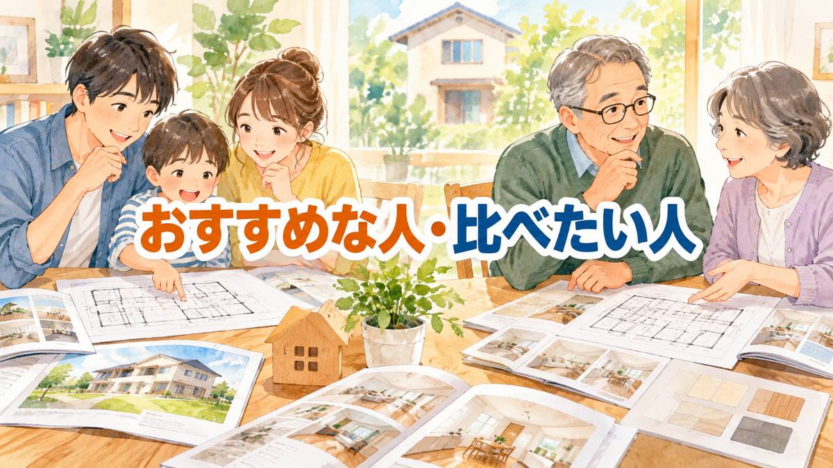 おすすめな人・比べたい人