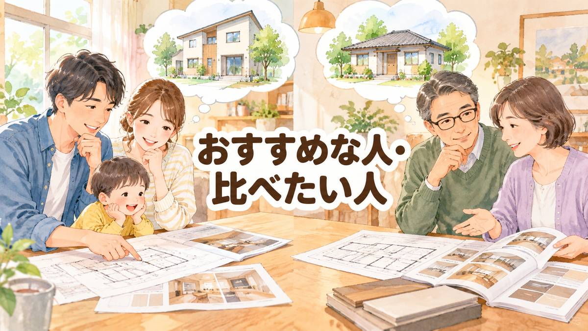おすすめな人・比べたい人