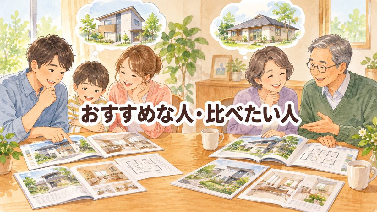 おすすめな人・比べたい人