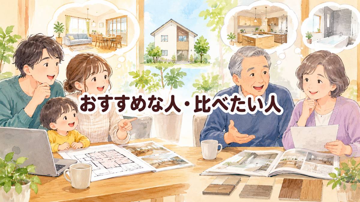 おすすめな人・比べたい人