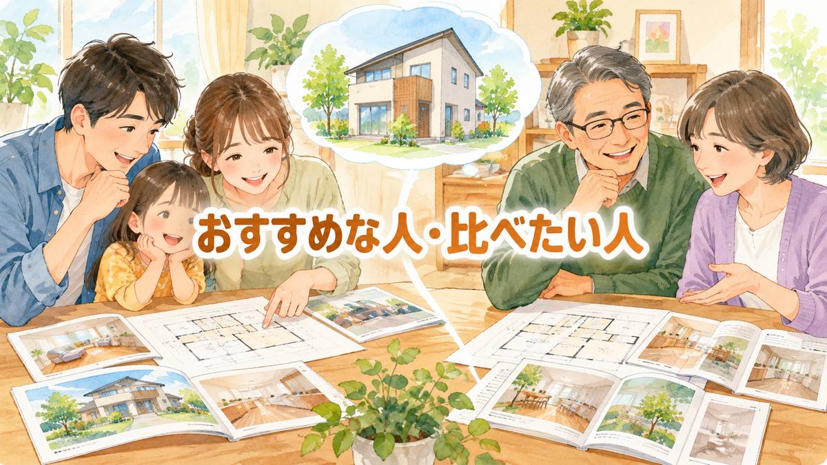 おすすめな人・比べたい人