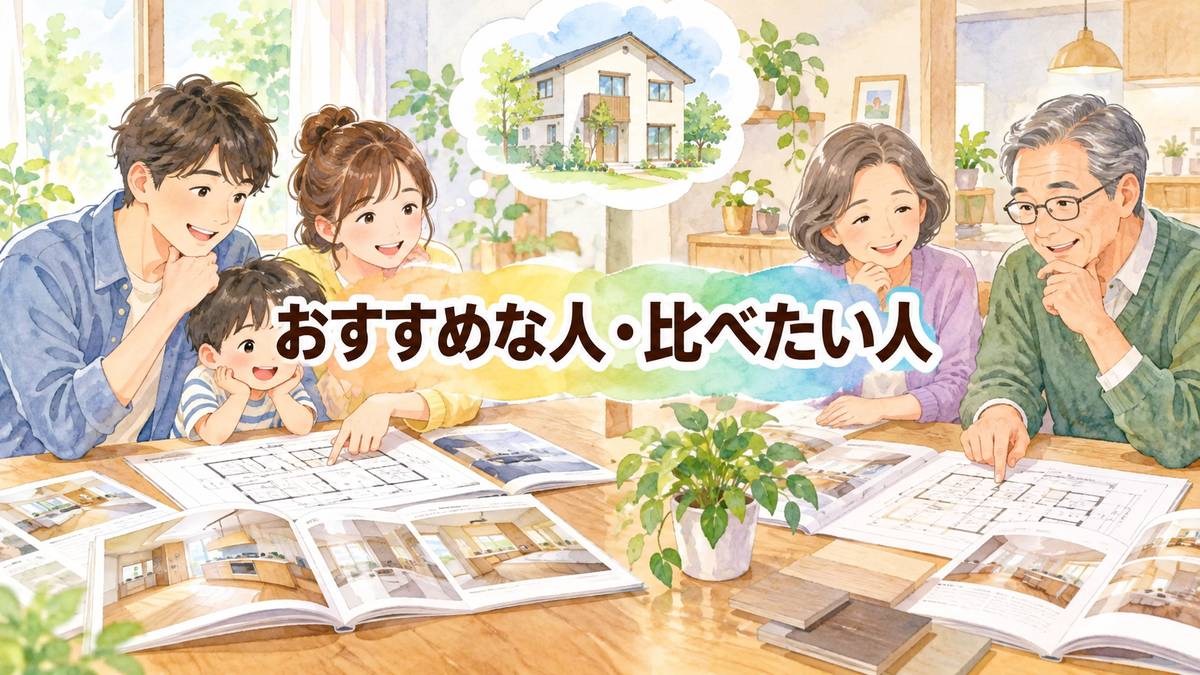 おすすめな人・比べたい人