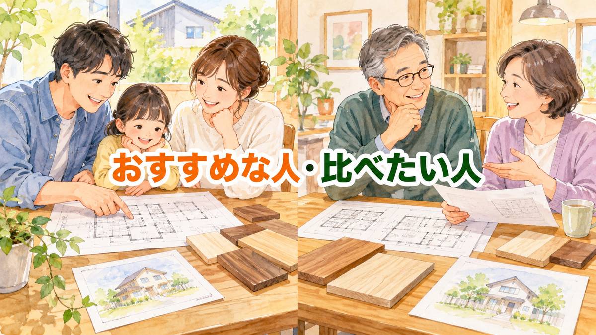 おすすめな人・比べたい人