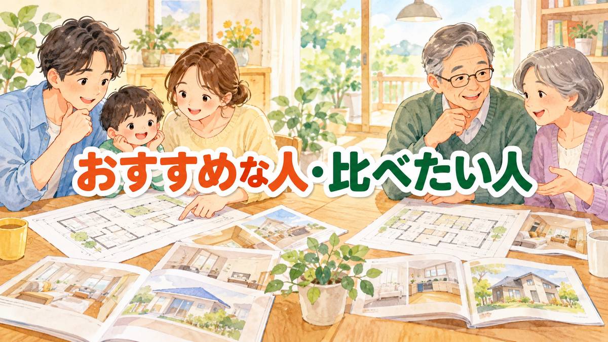 おすすめな人・比べたい人