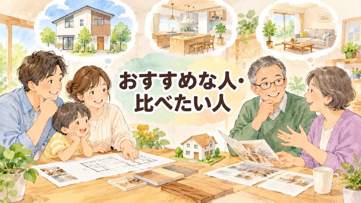 おすすめな人・比べたい人