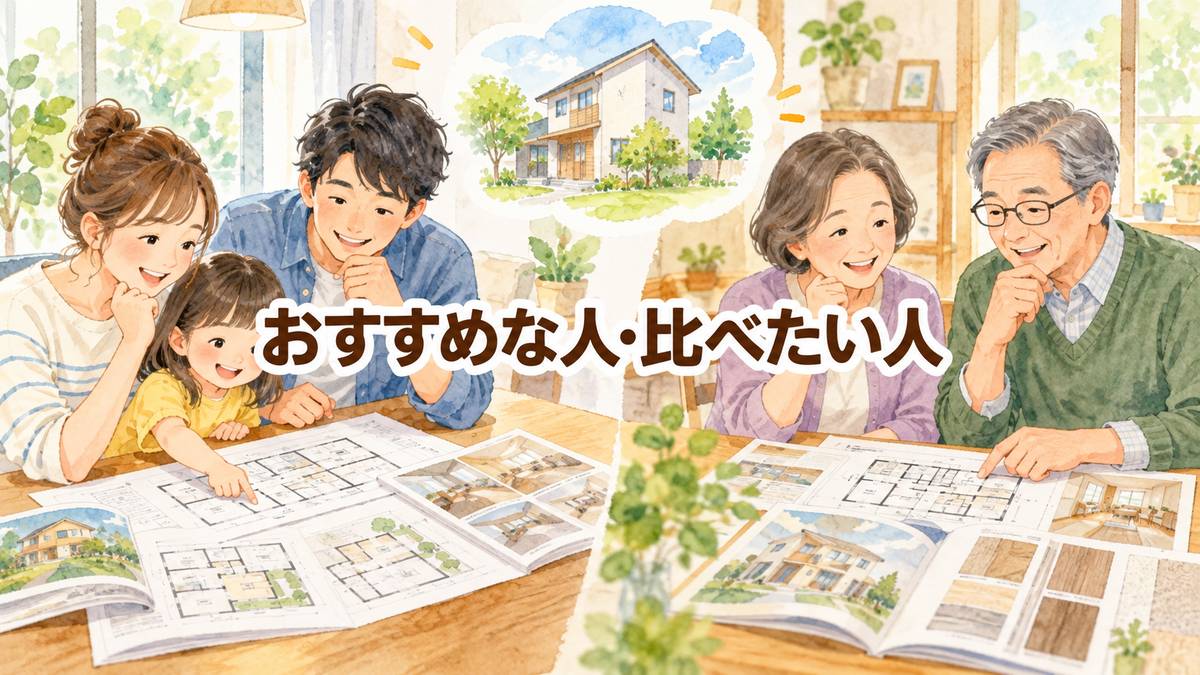 おすすめな人・比べたい人