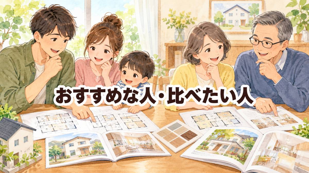 おすすめな人・比べたい人