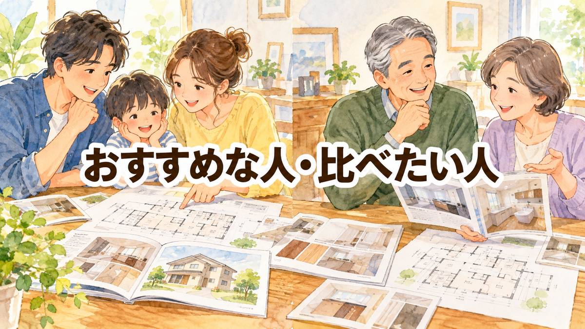 おすすめな人・比べたい人