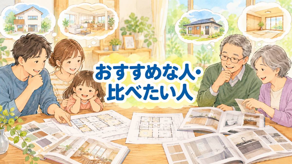 おすすめな人・比べたい人