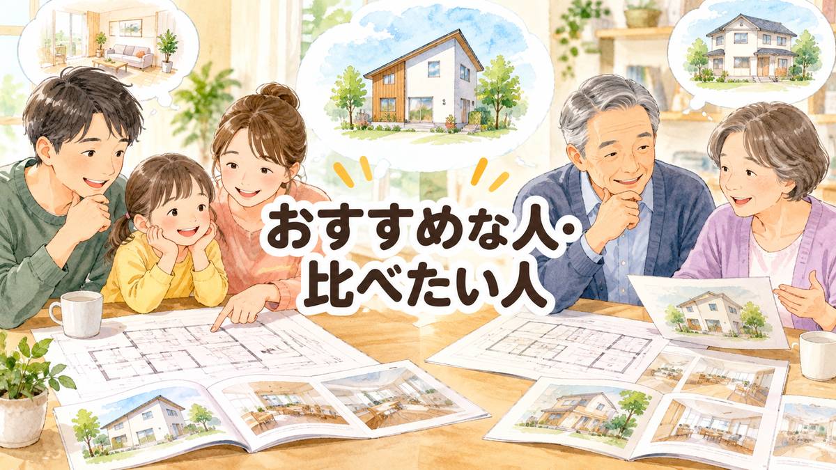 おすすめな人・比べたい人