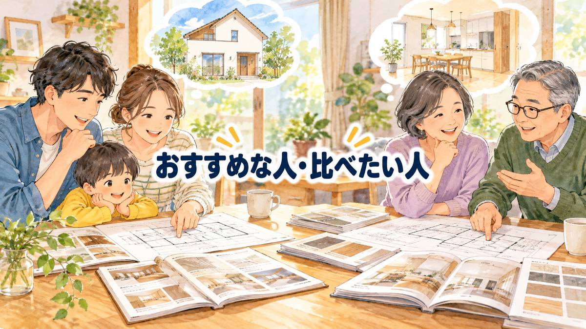おすすめな人・比べたい人