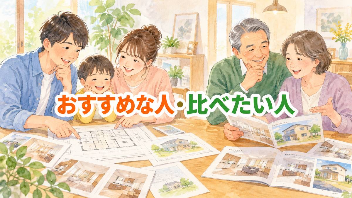 おすすめな人・比べたい人