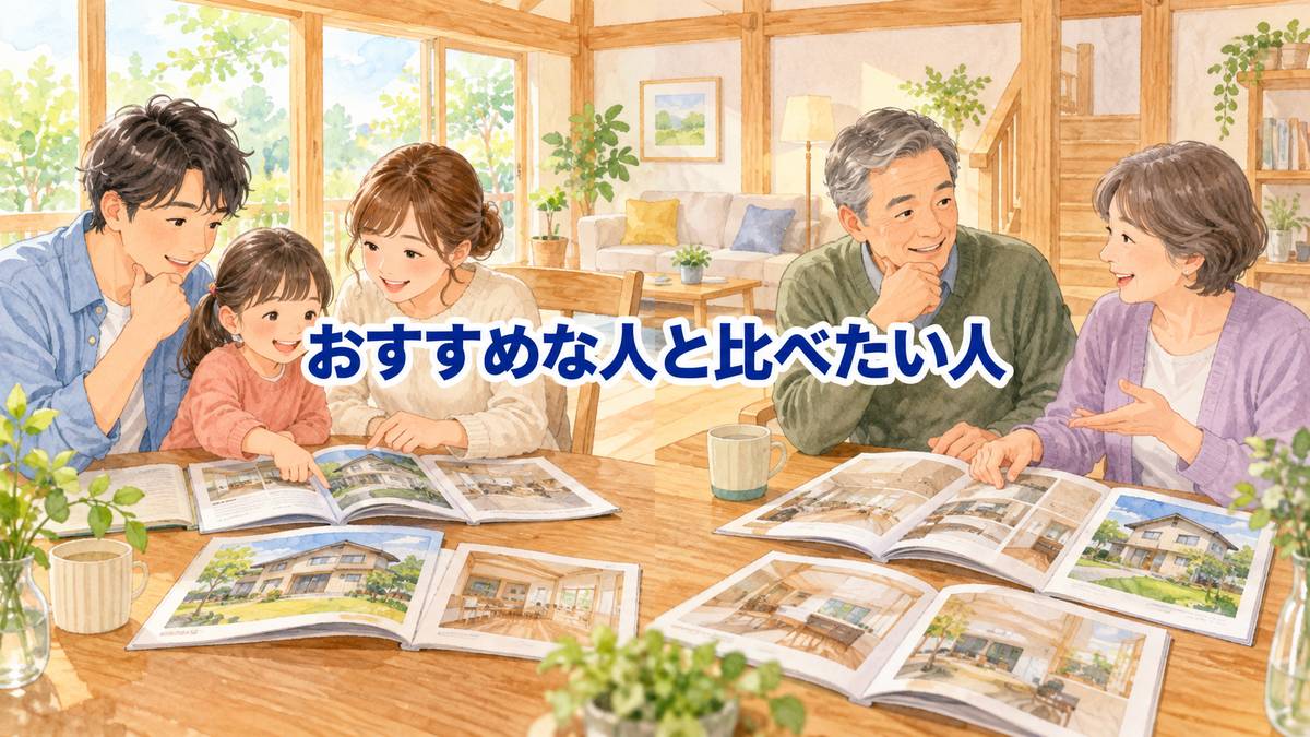おすすめな人と比べたい人