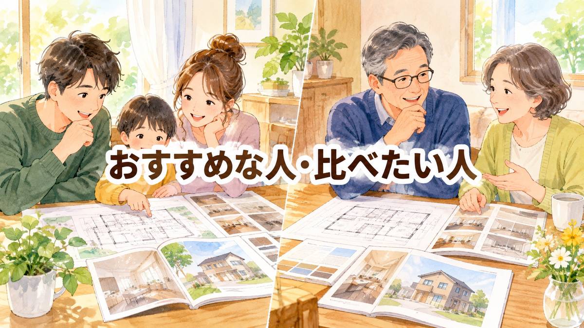 おすすめな人・比べたい人
