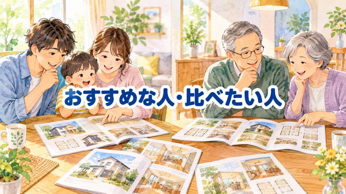 おすすめな人・比べたい人