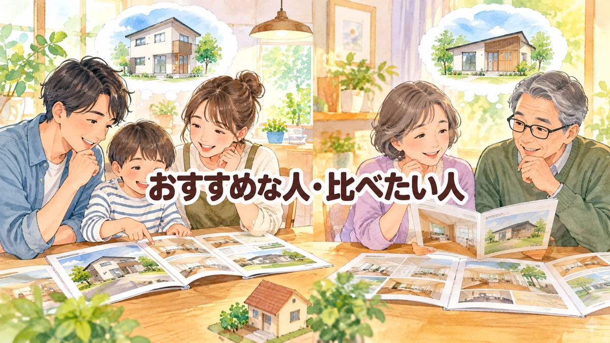 おすすめな人・比べたい人
