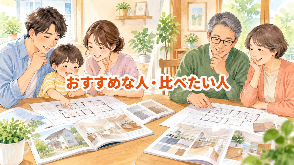 おすすめな人・比べたい人