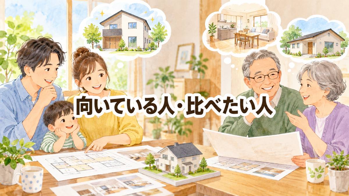 向いている人・比べたい人