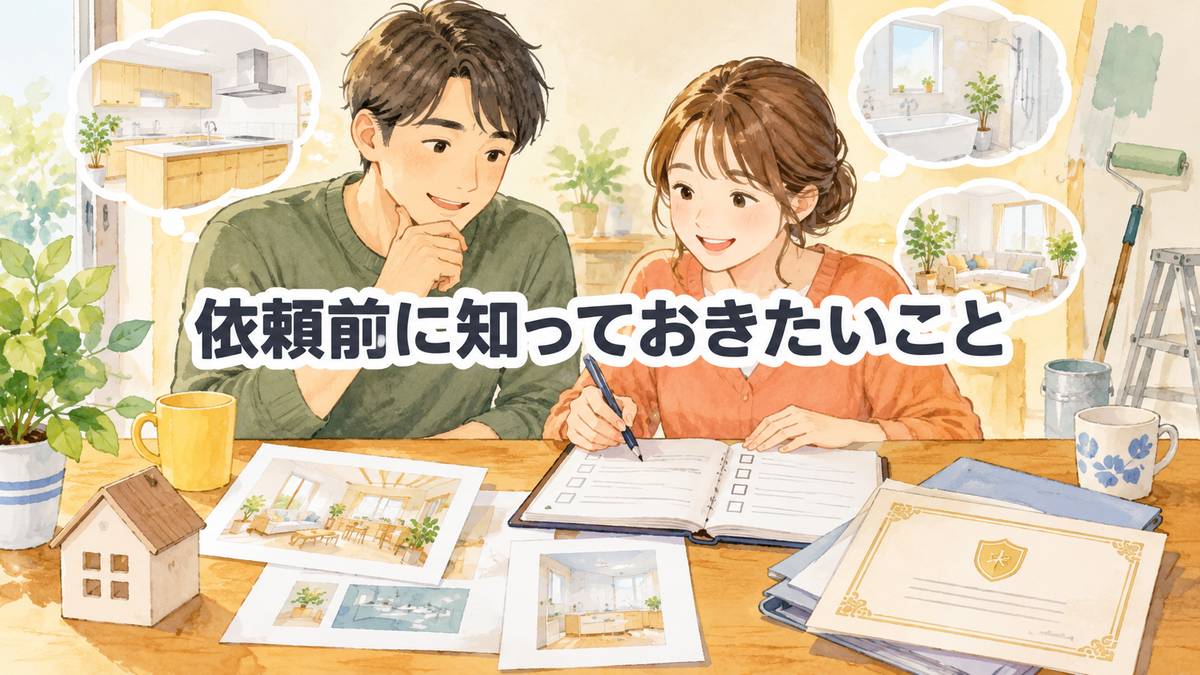 依頼前に知っておきたいこと
