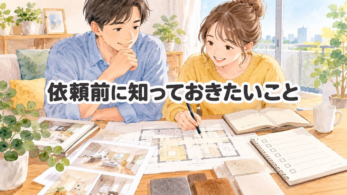 依頼前に知っておきたいこと