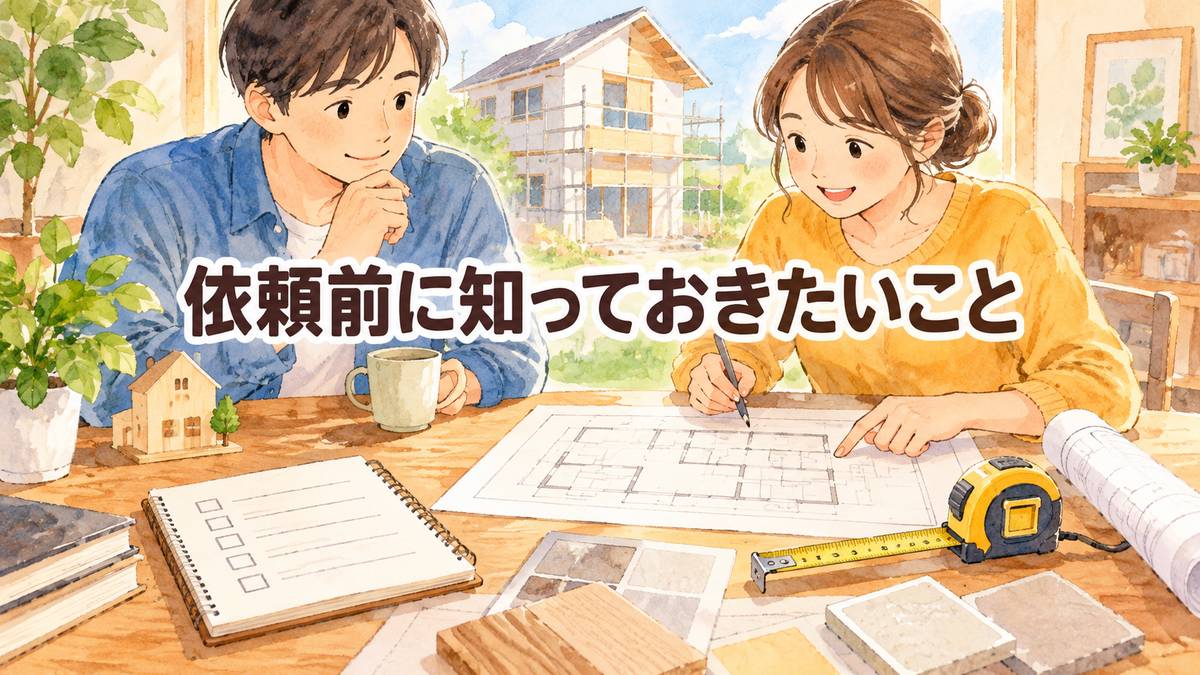 依頼前に知っておきたいこと