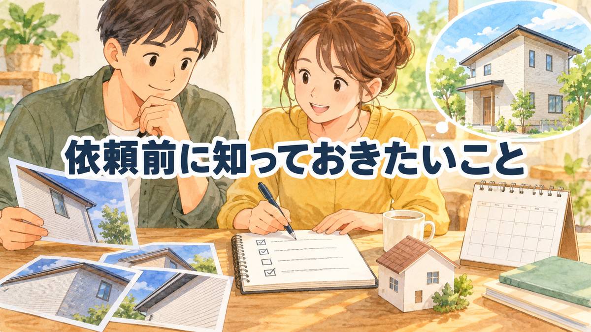 依頼前に知っておきたいこと