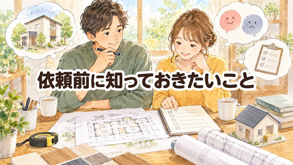 依頼前に知っておきたいこと