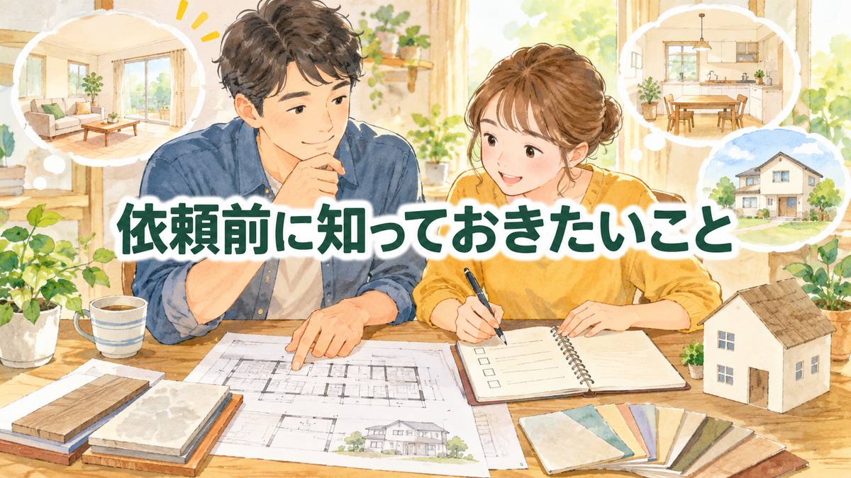 依頼前に知っておきたいこと