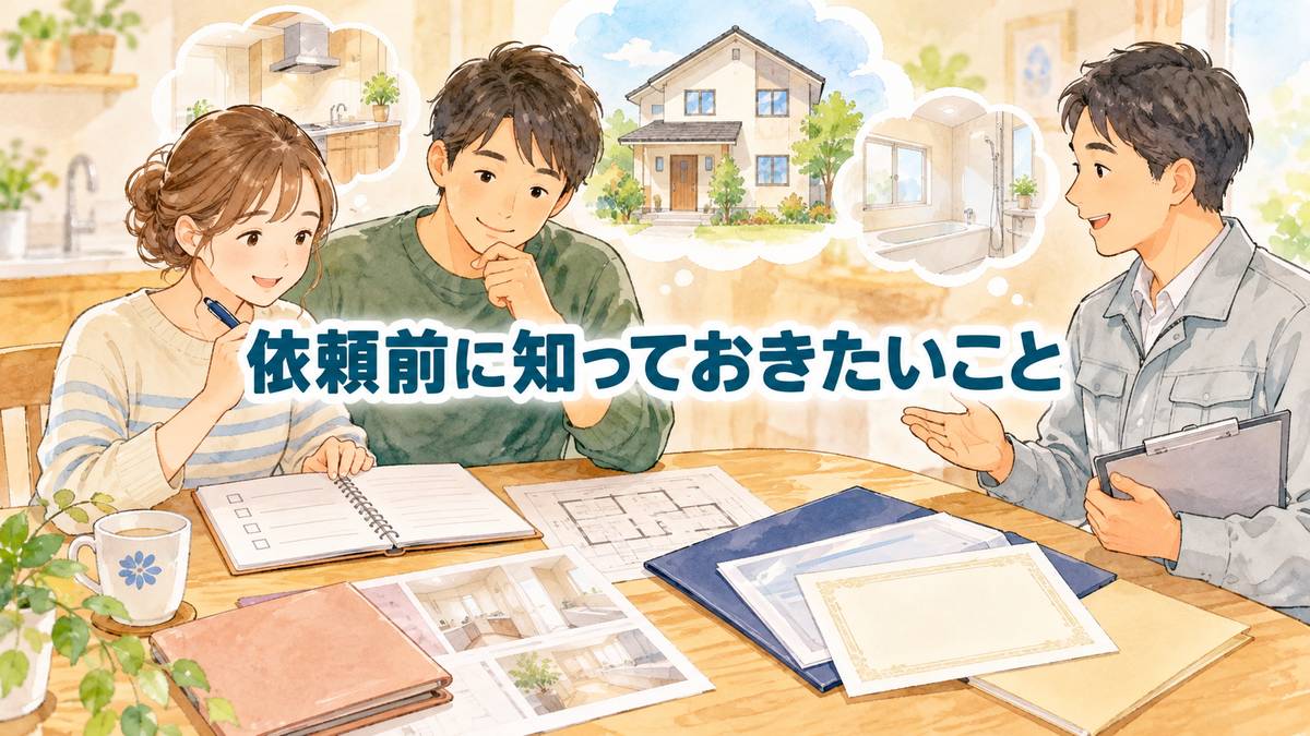 依頼前に知っておきたいこと