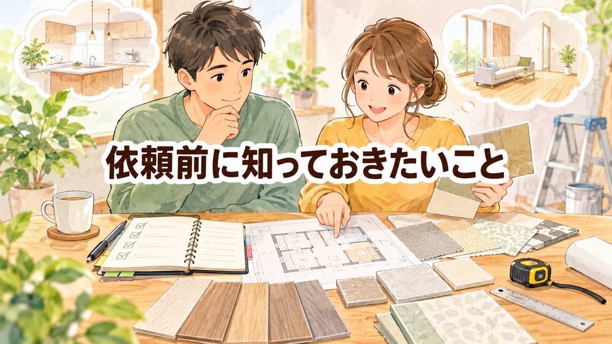 依頼前に知っておきたいこと