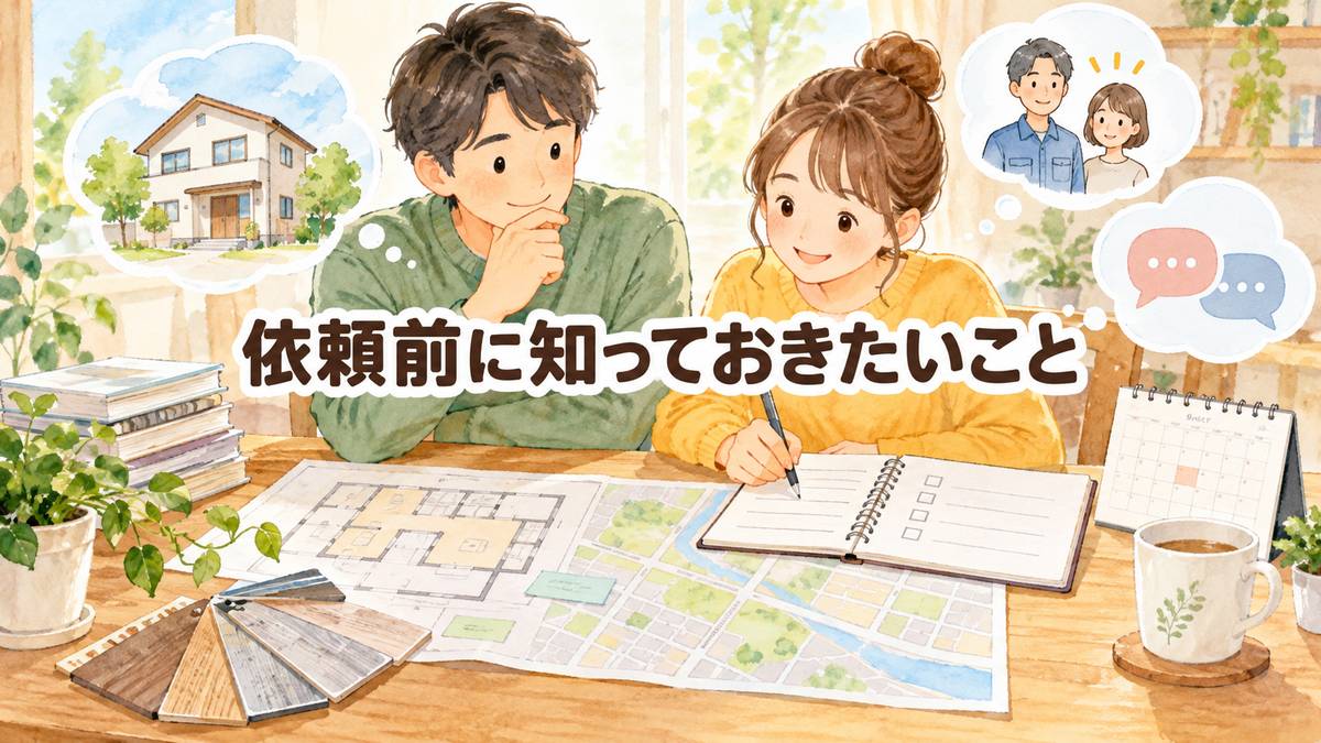 依頼前に知っておきたいこと