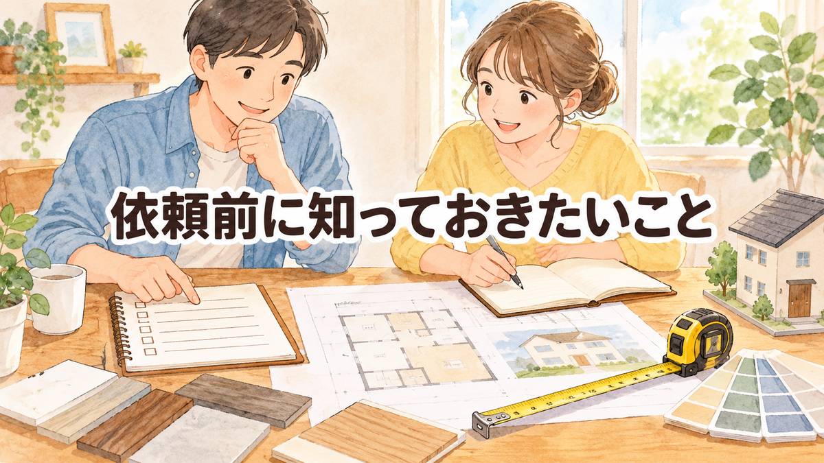 依頼前に知っておきたいこと