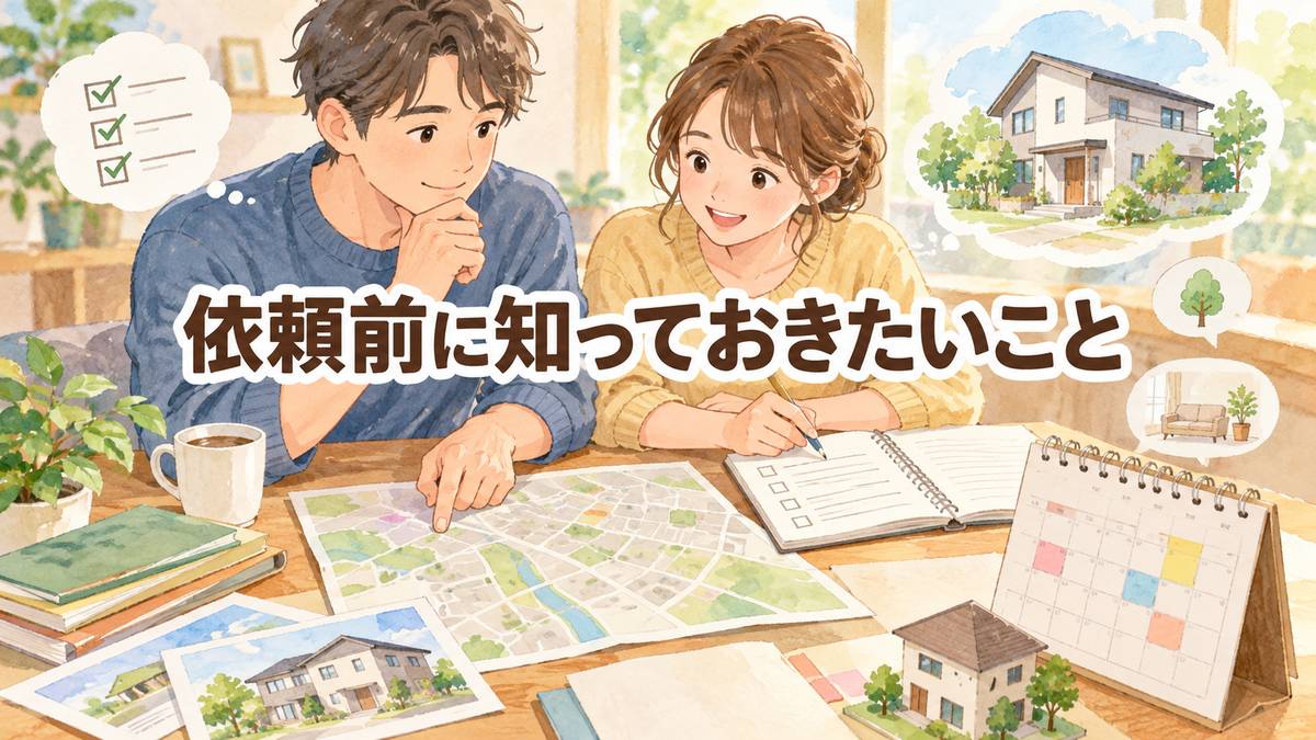 依頼前に知っておきたいこと