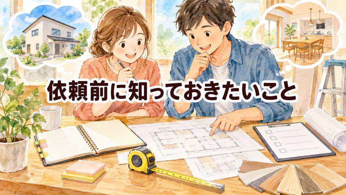 依頼前に知っておきたいこと